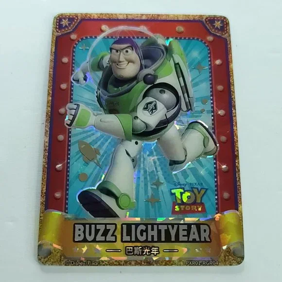 Pixar | Toys | Buzz Lightyear Red Rare Limited Disney 0 Pixar 37th Oscar  Trading Card 80100 | Poshmark
